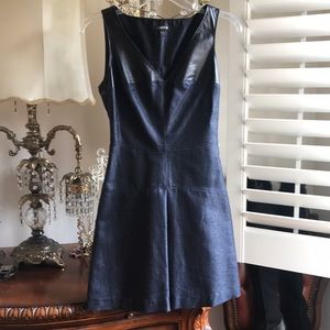 Bebe navy mini dress sleeveless xxs